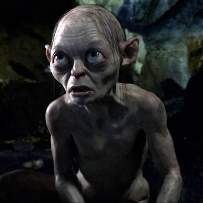 Der Gollum vom Herr der Ringe und der Hobbit